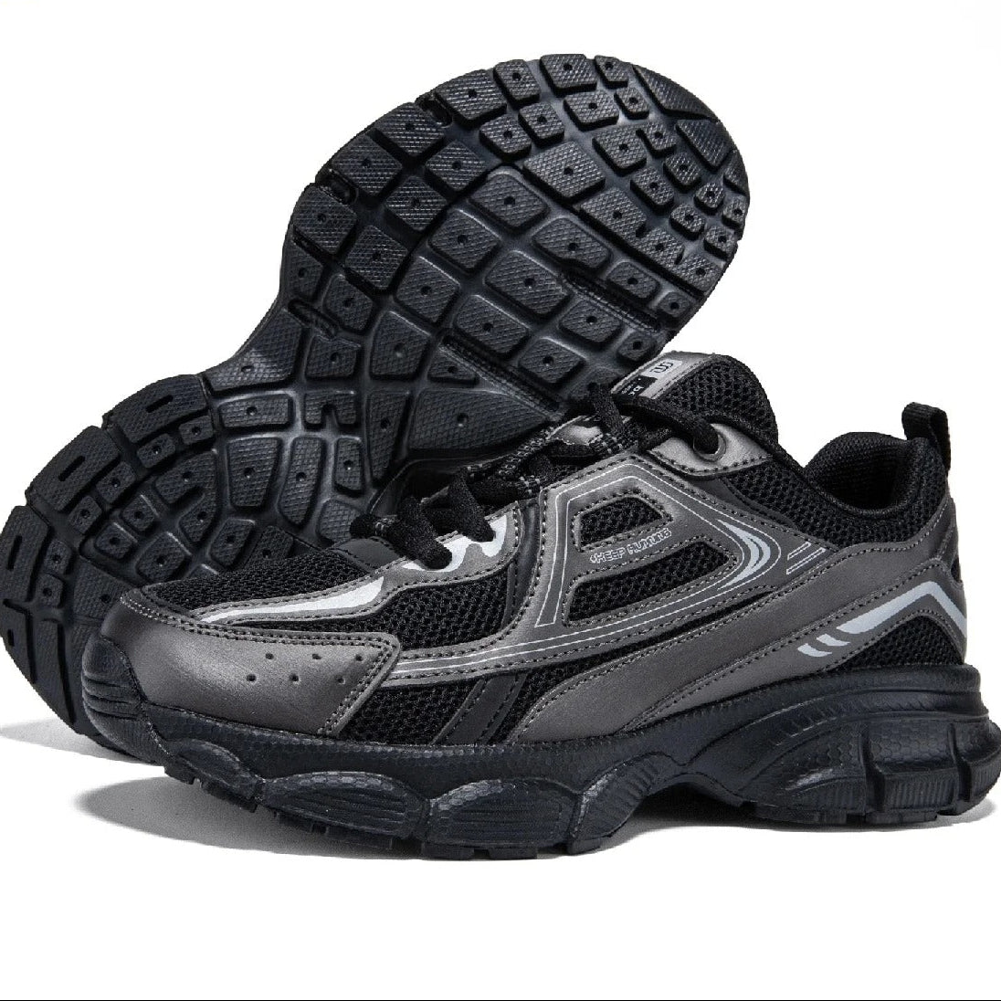 UrbanPulse Chunky Sneakers – Black